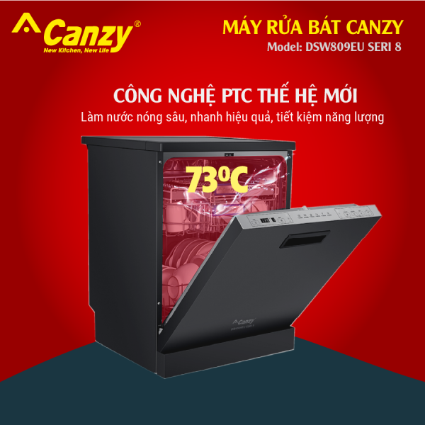 Máy rửa chén độc lập -CZ DSW809EU SERI 8