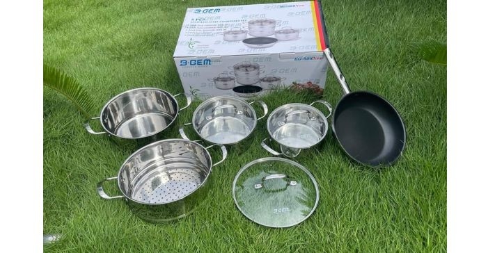 Bộ nồi inox cao cấp B-Gem BG-888New