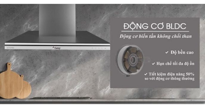 Máy hút mùi Canzy CZ-HE70BK