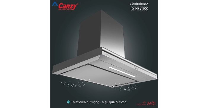 Máy Hút Mùi Canzy CZ-HE70SS