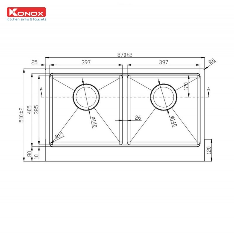 Chậu rửa bát KN8751DA Retta