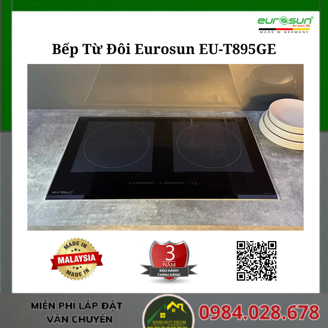 Bếp Từ Đôi Eurosun EU-T895GE