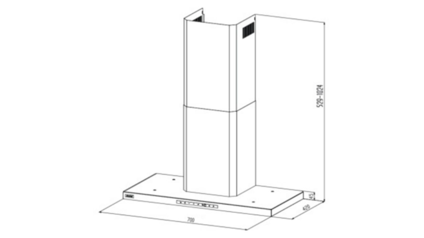 Máy hút mùi GrandX GX H70T65