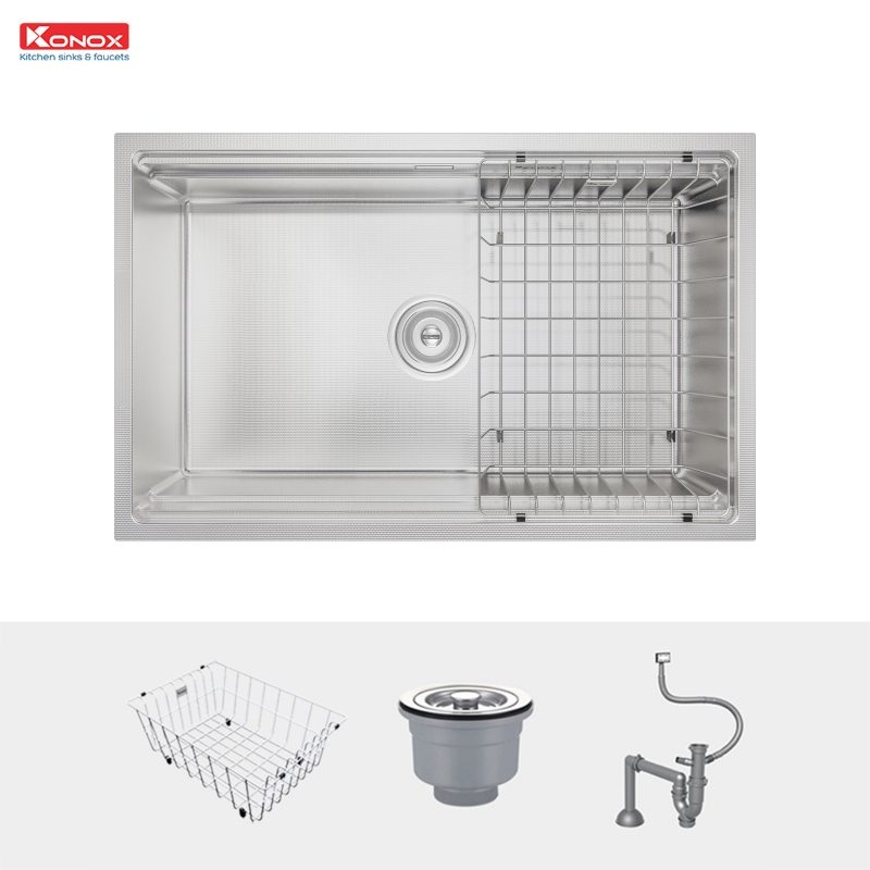 Chậu rửa bát chống xước KN7044SU Dekor