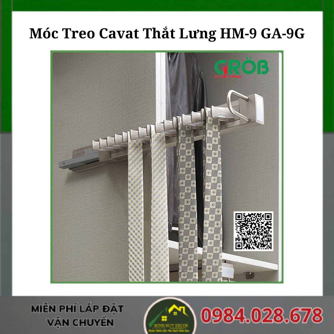 Móc Treo Cavat Thắt Lưng HM-9 GA-9G