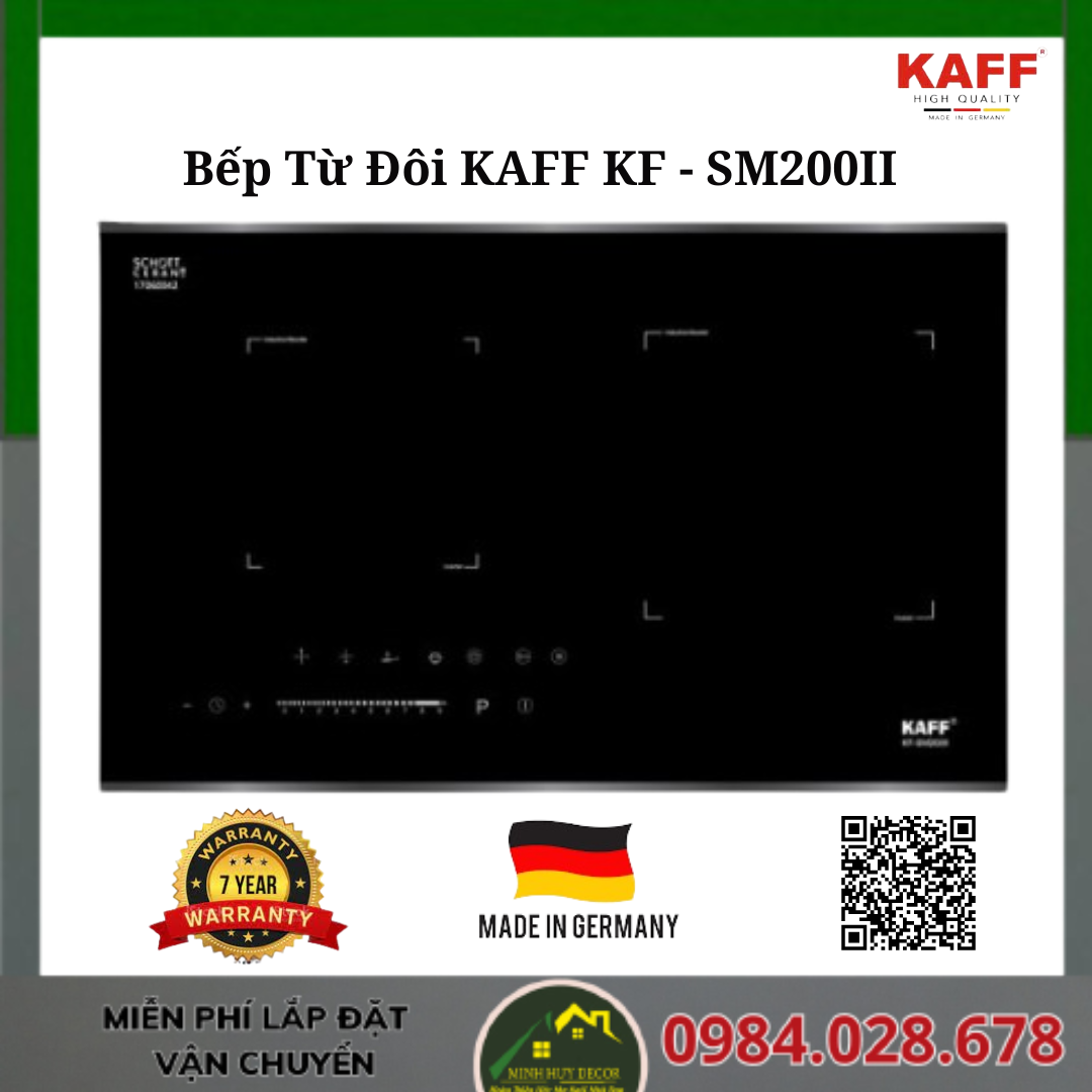 Bếp Từ Đôi KAFF KF - SM200II- Made in Germany