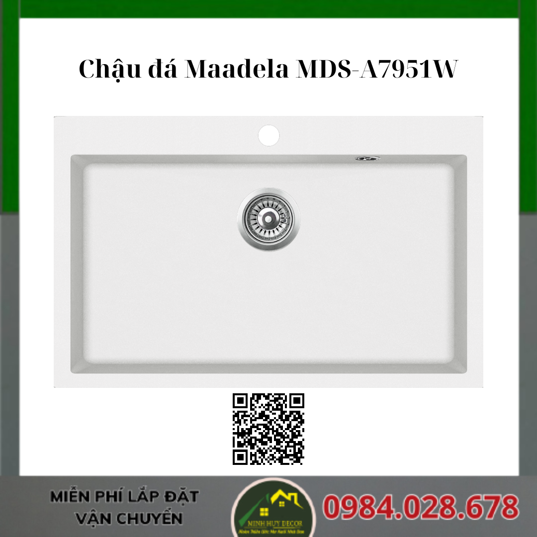 Chậu đá Maadela MDS-A7951W