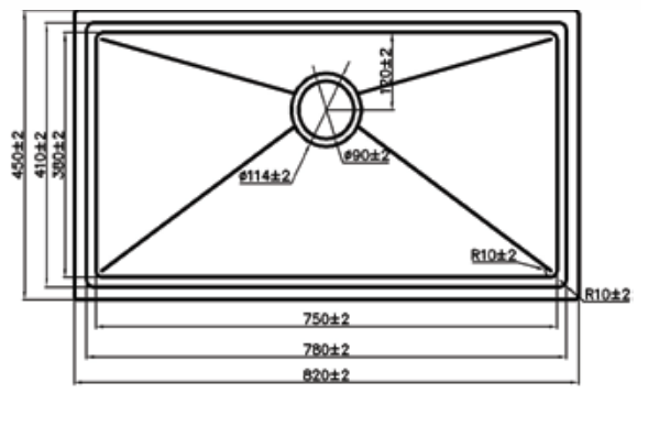 Chậu rửa chén Maadela MDS-8245FSU