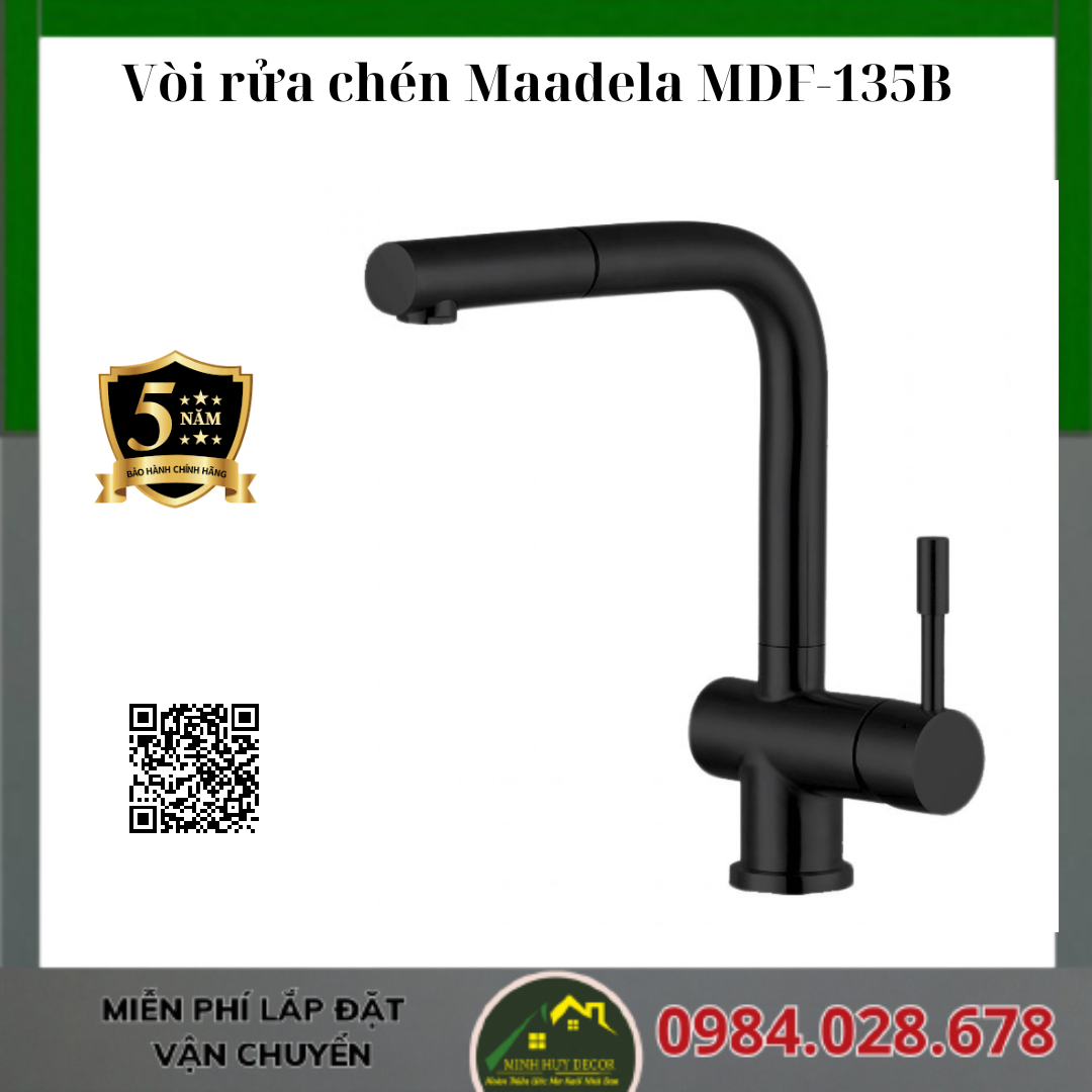 Vòi rửa chén Maadela MDF-135B