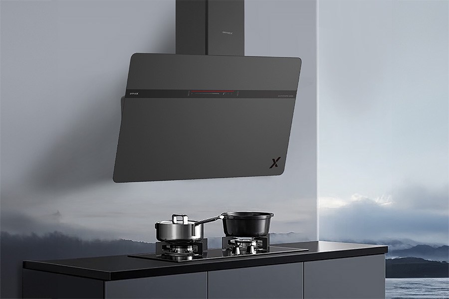 Máy hút mùi áp tường GrandX GX H90S86G