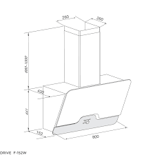 Máy hút khói khử mùi Malloca DRIVE F-152W